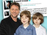 Distant: Russell Crowe, pictured in October, has completing filming on Noah, he is set to go straight to work on Winter's Tale 