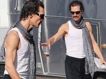 He previously said he can't wait to get his lips round a burger but soon Matthew McConaughey may not be able to lift it as his arms get thinner and thinner.