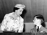 Duty bound: The Queen, with Charles in 1957, was unable to be as close to him as she wished