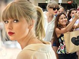 Taylor Swift mobbed by fans as she went shopping in Sydney, Australia