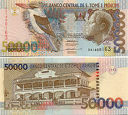 50,000Dobra (São Tomé and Príncipe dobra currency)