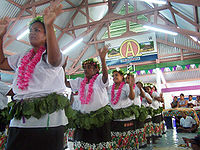 Kiribati welcome dance