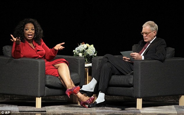 Stepping stones: Oprah explained she has spent much of her life attempting to rebuild her self-esteem