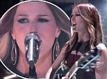 'You sang the cr** out of that song!' Rival judges agree Team Blake's Cassadee Pope is the front-runner on The Voice 