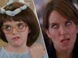 It's little Lemon! Tina Fey's real life daughter Alice played a young Liz in 30 Rock on Thursday 