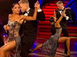 Strictly see-through! Nicky Byrne's partner Karen Hauer sets temperatures rising in a barely-there dress