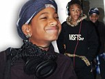 Jaden and Willow Smith are full of Christmas cheer as they jet off for the holidays