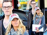 Apple of my eye! Ashley Tisdale runs her laptop in for repair... and drags new beau Christopher French along