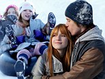 Disney on ice! Bella Thorne and gang frolic in the snow during Lake Tahoe mini break 