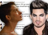 'The singing was so distracting!' Adam Lambert blasts Les Miserables saying it 'suffered massively' from 'pretend singers'