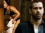 A sight for sore eyes! Colin Farrell catches glimpse of Noomi Rapace in her lingerie in Dead Man Down trailer