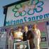 Gerrans stands on the podium as the second man to win Milan-San Remo from Australia in as many years.