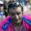Michele Scarponi (Lampre-ISD) after his second place finish in stage 10.