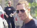 Much better! Matthew McConaughey looks healthier after weight gain... as he enjoys down time in Austin, Texas
