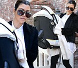 Kourtney Kardashian is out and about with daughter Penelope in Los Angeles on Monday