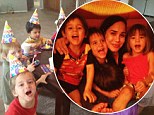 That is a whole lot of cake! Octomum Nadya Suleman's octuplets turn four