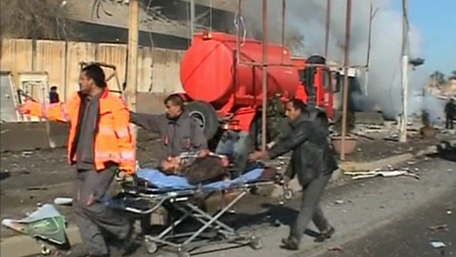 Man injured in bomb blast