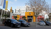 Renault auto dealership is seen in Algiers