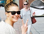 Leann Rimes is all smiles while out in Beverly Hills