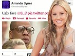 Amanda Bynes Jay-Z Ugly face tweet
