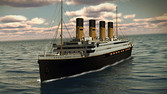 An artist's rendition of the Titanic II