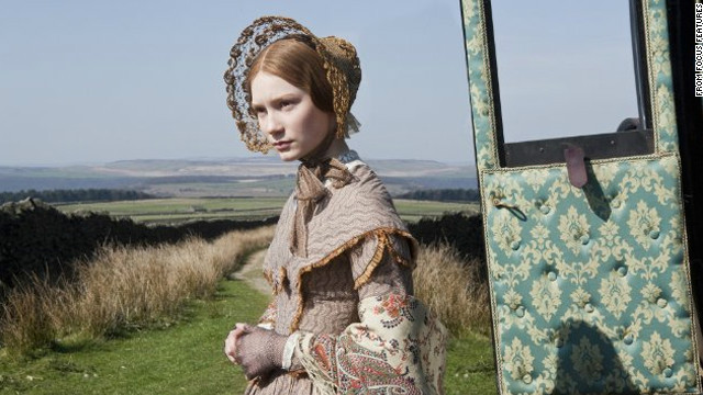 Mia Wasikowska as Jane Eyre in the 2011 film adaptation of Charlotte Bronte's novel "Jane Eyre." 