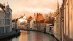 Bruges, Belgium, canal, europe