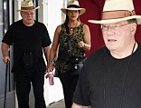 William Shatner and his wife Elizabeth are seen leaving Kailis Jewellery in Perth, Western Australia