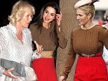Duchess of Cornwall and Queen Rania