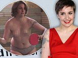 Lena Dunham, who often goes naked on screen, doesn't want a body like a Victoria's Secret model