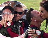 Captured on camera: The moment JWoww gets engaged after a terrifying skydive with her fianc Roger