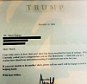 Letter of condolences: The comically blunt missive written in October 2004 on an over-the-top embossed Trump letterhead sought to 'console' Mark Cuban on the failure of his reality show 