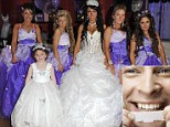 You're more likely to be seeing purple, with the colour being adopted by one in five of today's brides