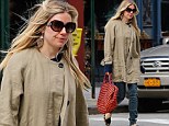 Out and about: Sienna Miller walks through New York