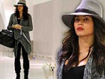 Pregnant and chic: Jenna Dewan-Tatum arrived in New York looking fit for the runway