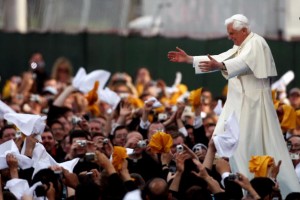 Young Catholics Attend Youth Rally With Pope Benedict XVI
