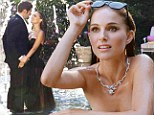 Natalie Portman the graceful Black Swan emerges from a fountain in Miss Dior perfume commercial