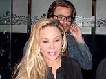 Adrienne Maloof and Sean Stewart put split rumours to bed as they enjoy another date with romantic dinner for two