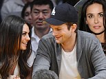 'Our relationship is private': Ashton Kutcher on why he's keeping Mila Kunis romance out of public eye... after learning 'the hard way' with Demi