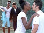 Venus Williams and her boyfriend Elio Pis can't keep their hands off each other in Miami
