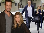 'You know he's going to fall and bump his head': Josh Duhamel hints that he and Fergie are expecting a son 