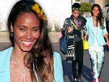 How old are you again? Jada Pinkett Smith dresses like a teenager in tie-dye trousers to go shopping with daughter Willow, 12