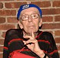 Hanging on: Taylor Mead, 88, is one of the last surviving Beat-generation poets. He worked with Andy Warhol and continues to write poetry