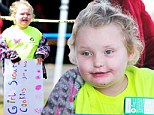 Hard to resist! Honey Boo Boo meets and greets fans as she sells Girl Scout Cookies... and can't help but indulge in a few of them herself