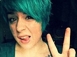 Isabella Cruise goes from orange to purple and now green hair...in just TWO months
