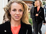 Britney Spears eases bad hair day with meatballs alongside her manager and new boyfriend