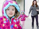 Two more days! Alyson Hannigan and her daughter Satyana go pre-birthday shopping