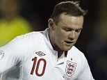 Loose cannon: Rooney in action on Friday, and below, the stupid challenge leading to a red card in 2011