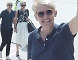 Honey we're home! Portia de Rossi shows wife Ellen DeGeneres where she grew up in Melbourne as their Australian tour continues