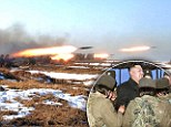 Live fire drills in North Korea
